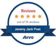Reviews | 5 Stars Out of 15 Reviews | Jeremy Jack Poet | Avvo