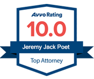 Avvo Rating | 10.0 | Jeremy Jack Poet | Top Attorney