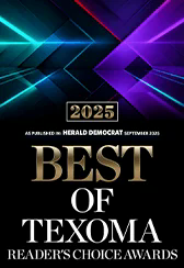 2025 | As Published In Herald Democrat September 2025 | Best Of Texoma | Reader's Choice Awards
